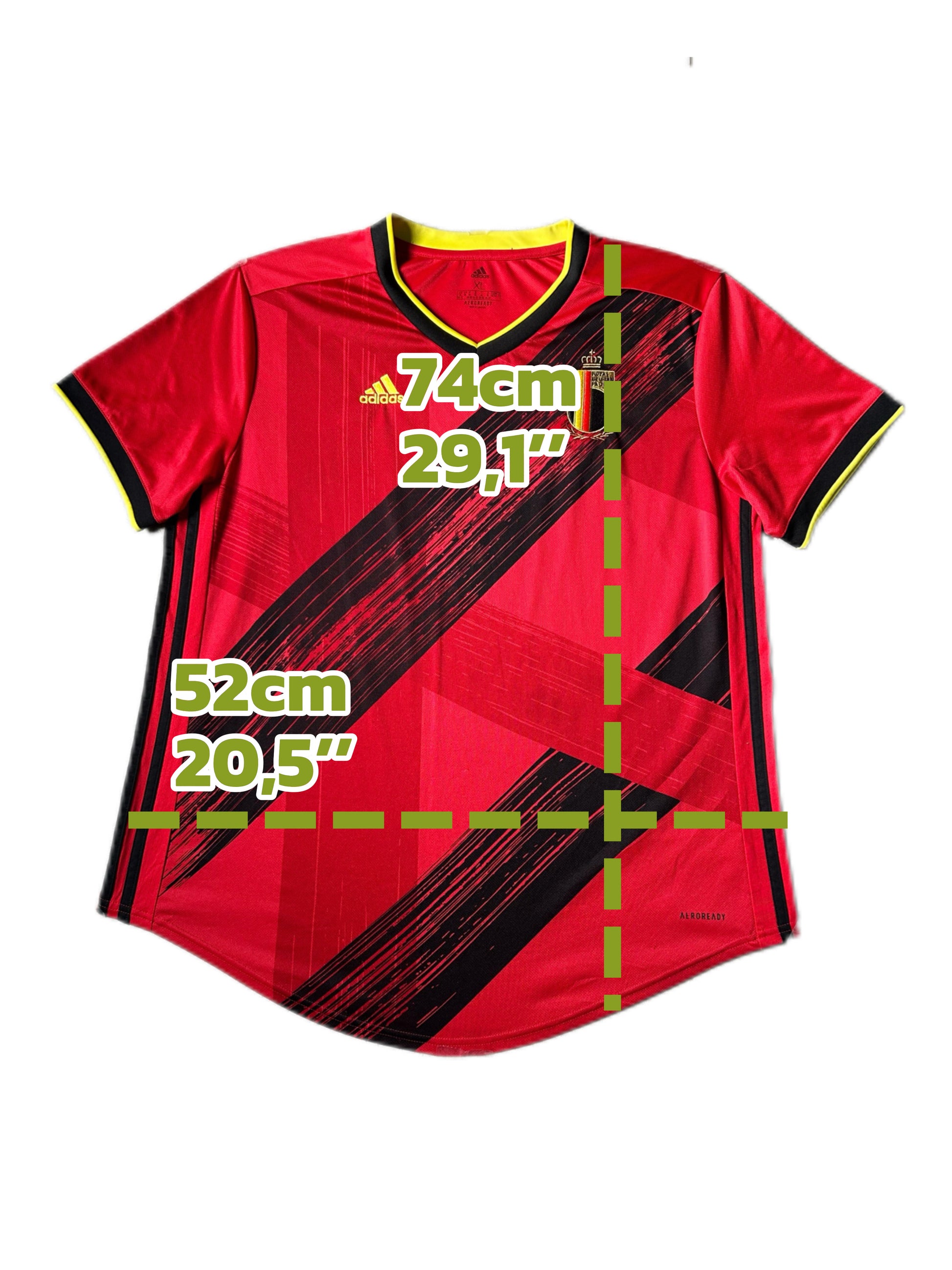 2020-21 Belgium Home Shirt - 7/10 - Size M