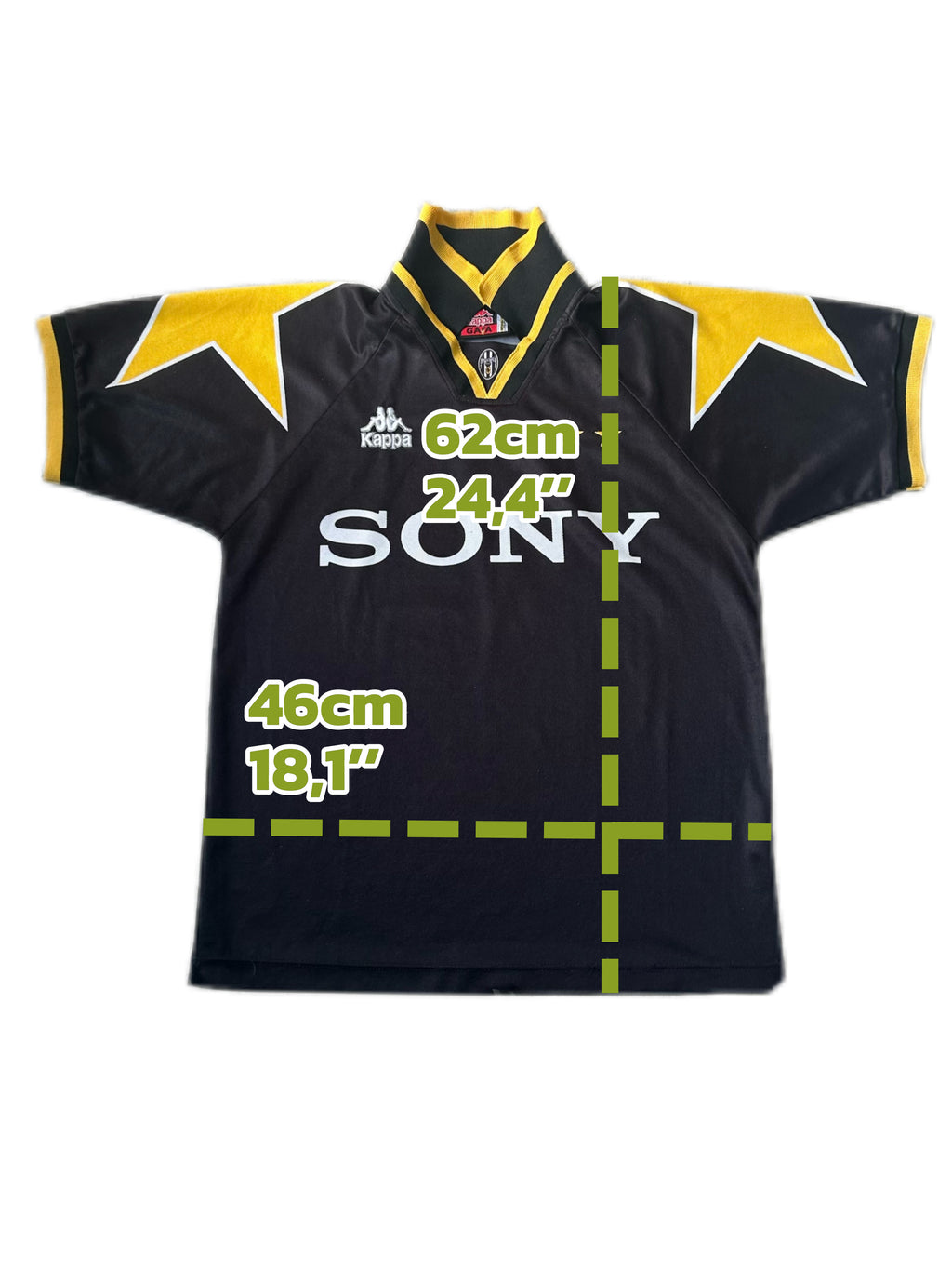 1995-1996 Juventus Third Shirt - 7/10 - Size S