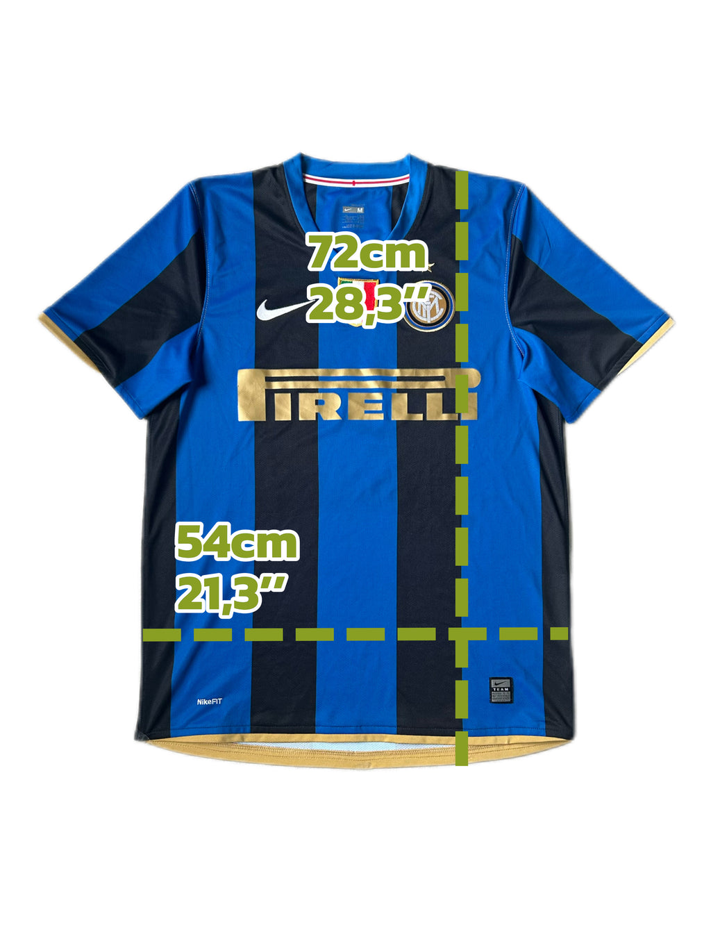 2008-2009 Inter Milan home Shirt - 8/10 - Size M