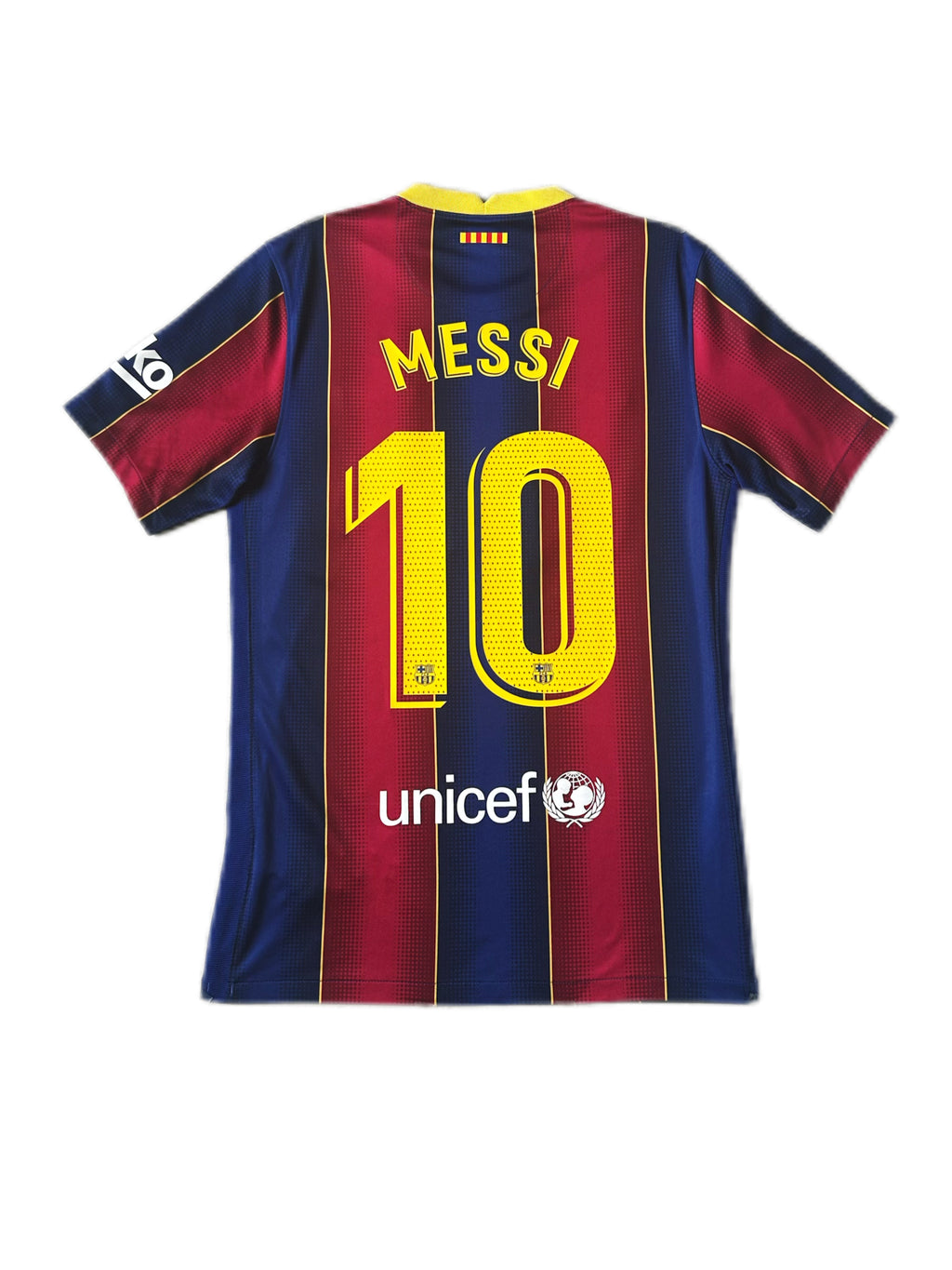 2020-21 Messi Barcelona Home Shirt - 9/10 - Size S
