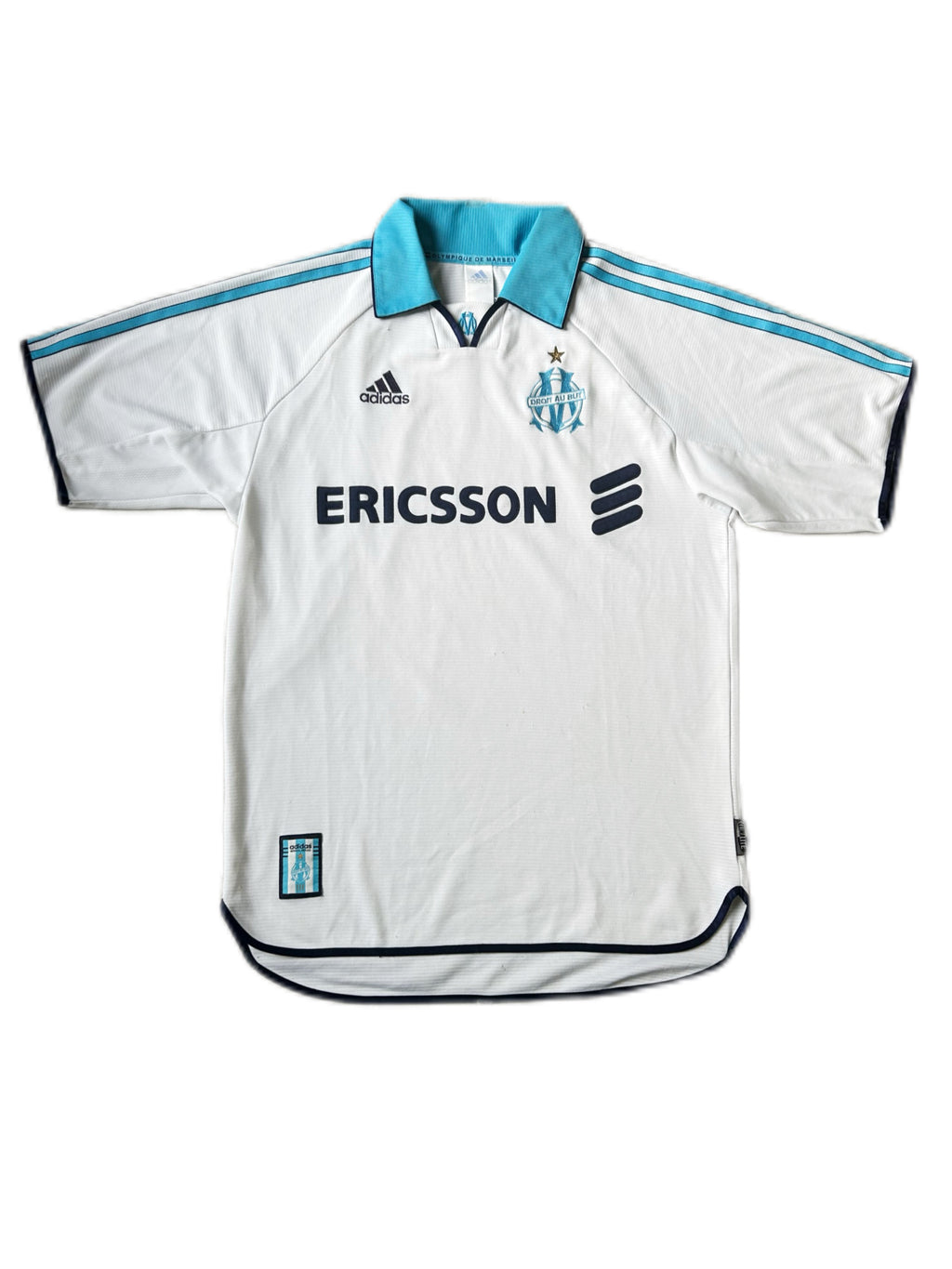 1998-99 Olympique de Marseille Home Shirt - 7/10 - Size M