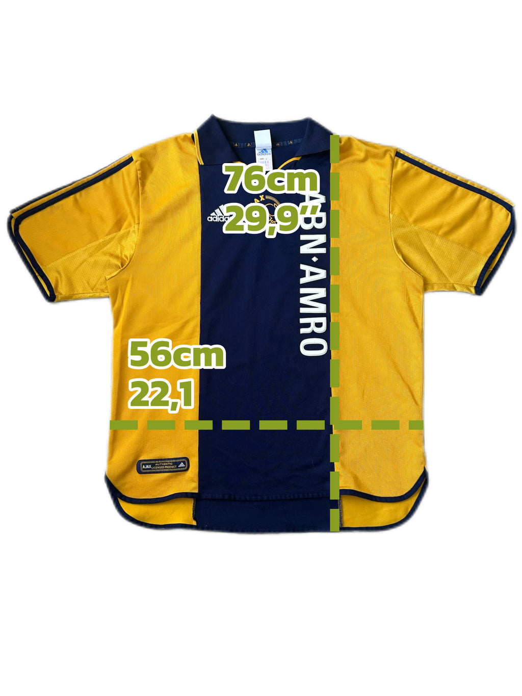 2000-2001 Ajax Away Shirt - 7/10 - XL