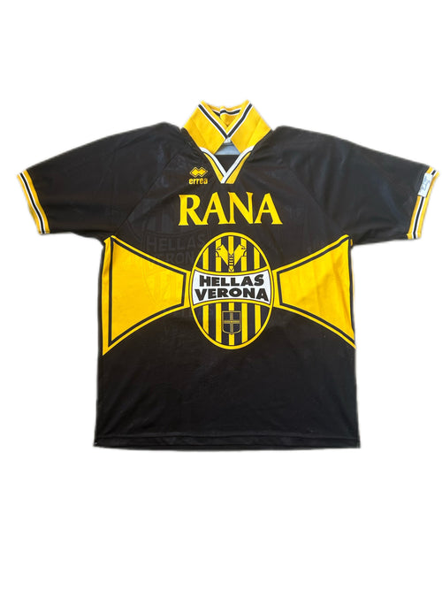 1995-1996 Hellas Verona Alternative Black Third Shirt - 5/10 - Size XL